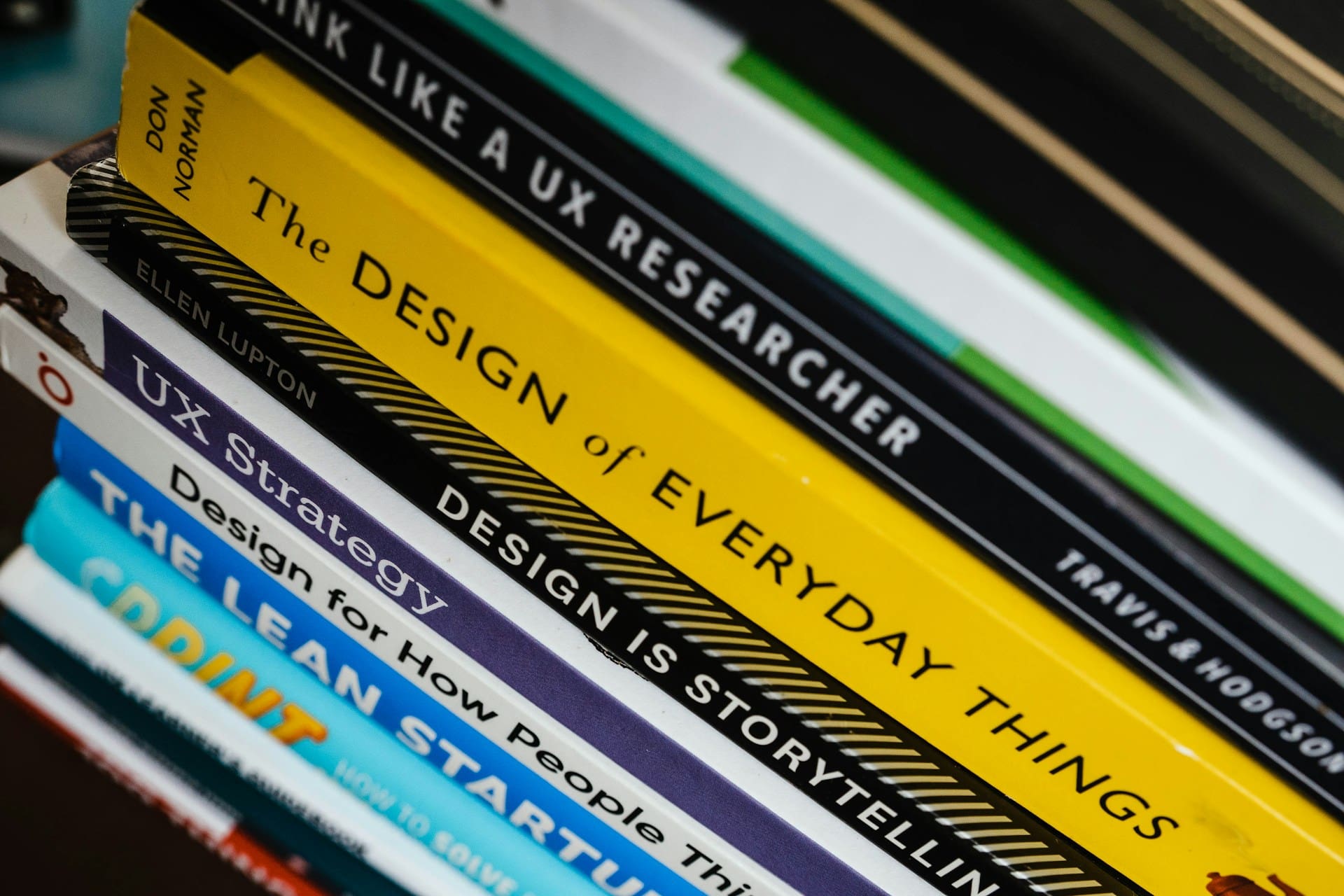various UX and UI design books.